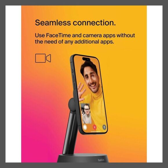Belkin -  Auto Tracking Stand Pro with Dock Kit - Bla Black - Picture 4 of 7